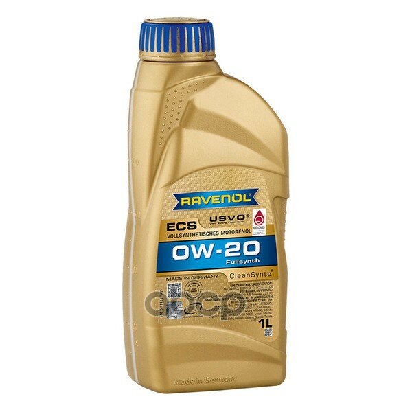 Ravenol Моторное Масло 0w-20 (1л) (Второй Номер 4014835718517)