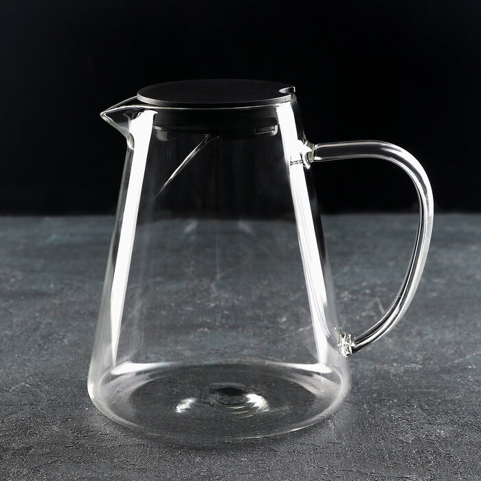 фото Кувшин стеклянный «Коктейльный», 1,3 л, 17×13,5×16,5 см