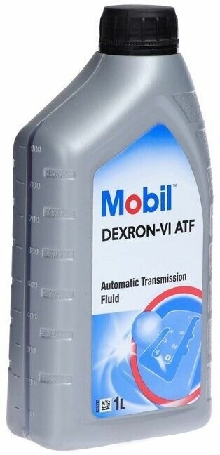 Масло трансмиссионное полусинтетическое Mobil ATF Dexron-VI (1л) MOB-ATF-DEX-VI-EU-1L