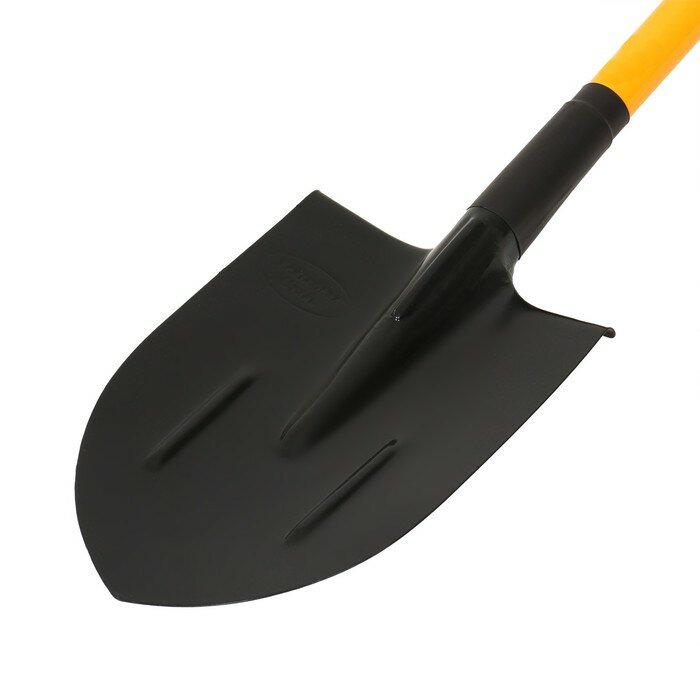 Лопата штыковая, острая, L = 118 см, металлический черенок с ручкой, TORNADICA - фотография № 2
