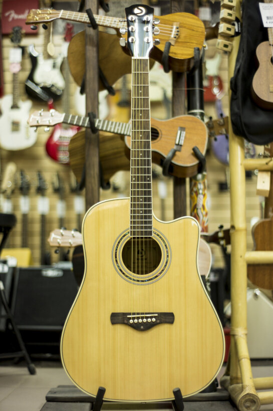 SOLISTA CG-D1P Natural - Акустическая гитара 41, в комплекте с чехлом , цвет натуральный