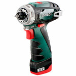 Шуруповерт аккумуляторный Metabo PowerMaxx BS (2акк.) - изображение