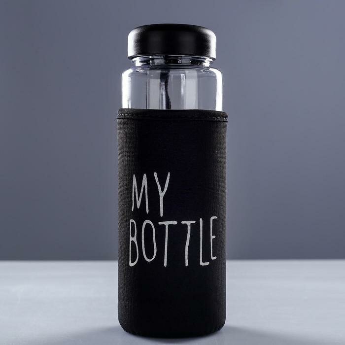 Бутылка для воды "My bottle", 500 мл, 19.5 х 6 см, микс - фотография № 8