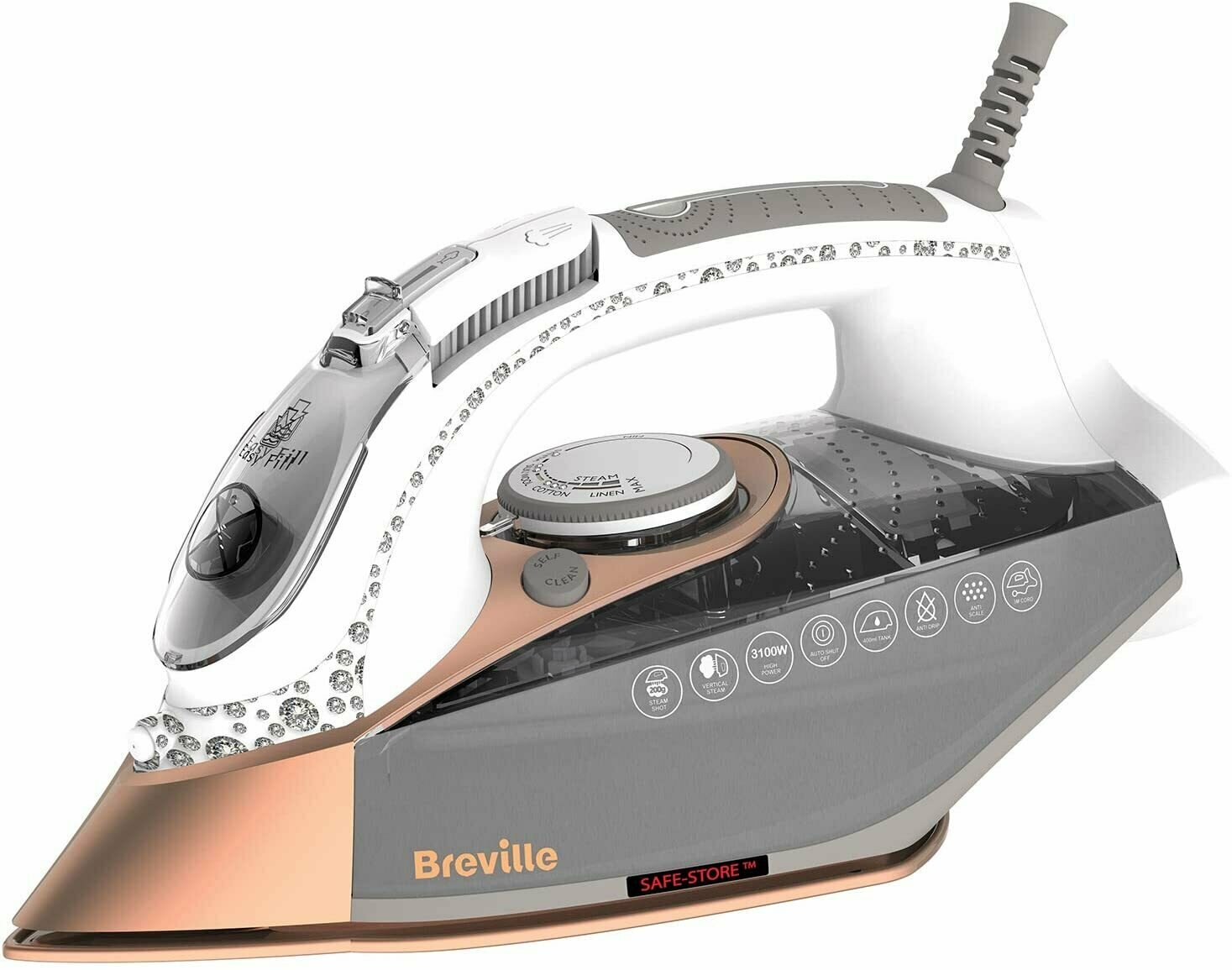 Утюг Breville VIN401, белый VIN401