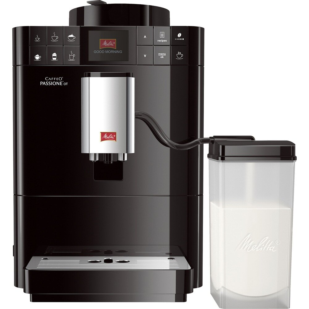 Кофемашина Melitta Caffeo Passione Onetouch F 531-102 Black - фотография № 1