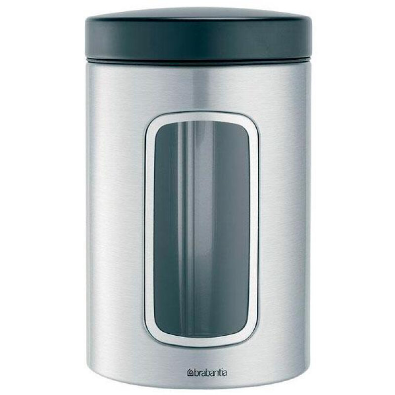 Brabantia Контейнер для сыпучих продуктов с окном 1,4л. (299247)