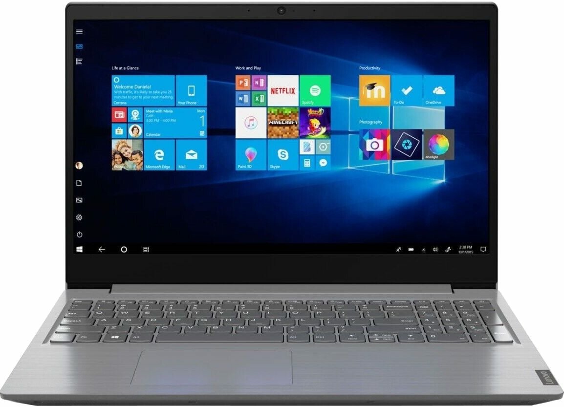 V15 IIL 15.6"" FHD(1920x1080)/Intel Core i3-1005G1 1.20GHz Dual/8GB/256GB SSD/Integrated/WiFi/BT4.2/0.3MP/4in1/35Wh/6 h/1,85 kg/DOS/1Y/GREY