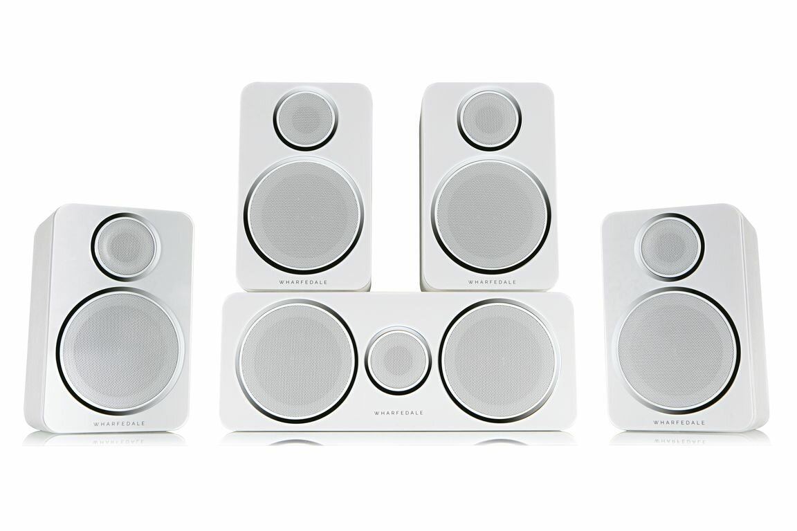   5.0 Wharfedale 5.0, DX-2 HCP System white leather