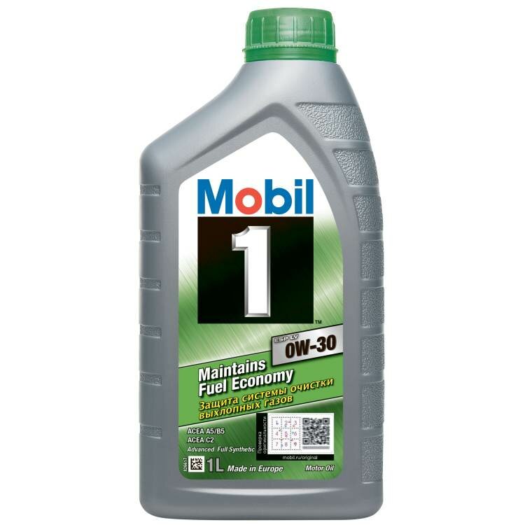 Моторное масло Mobil 1 ESP LV 0W-30 (1л) (арт. 154316) MOB1-0W30ELV-1L