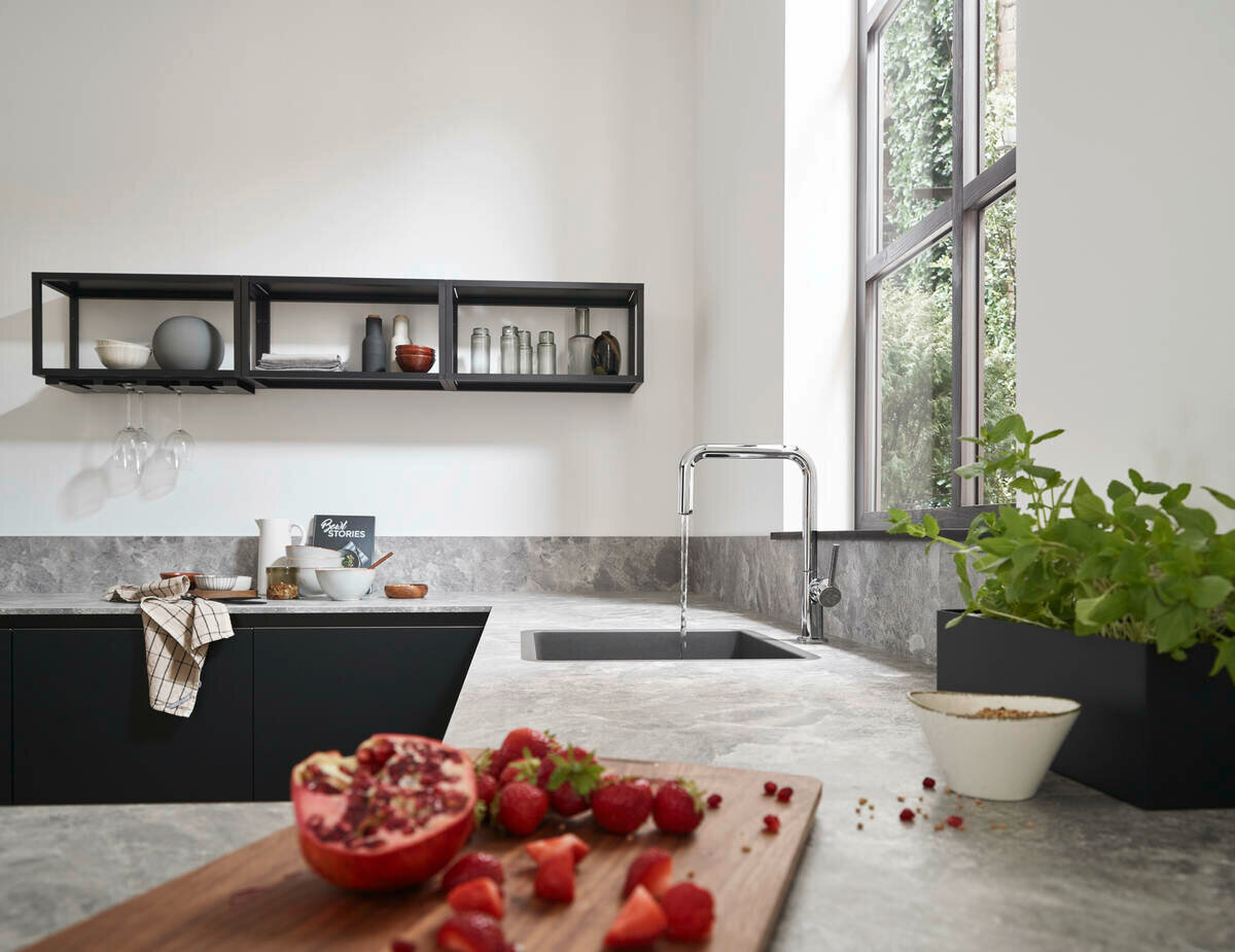 Смеситель для кухни Hansgrohe Talis M54 72806000, хром