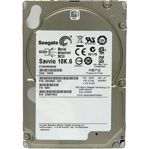   900Gb Seagate Savvio 10K.6 (ST900MM0006)