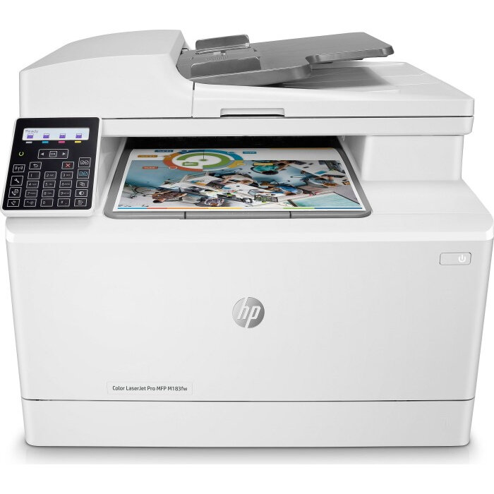 МФУ HP Color LaserJet Pro M183fw 7KW56A A4 Цветной/печать Лазерная/разрешение печати 600x600dpi/разрешение сканирования 1200x1200dpi