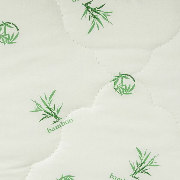 Одеяло облегчённое "Бамбук", размер 140х205 +- 5 см, 200гр/м2, чехол тик - фотография № 2