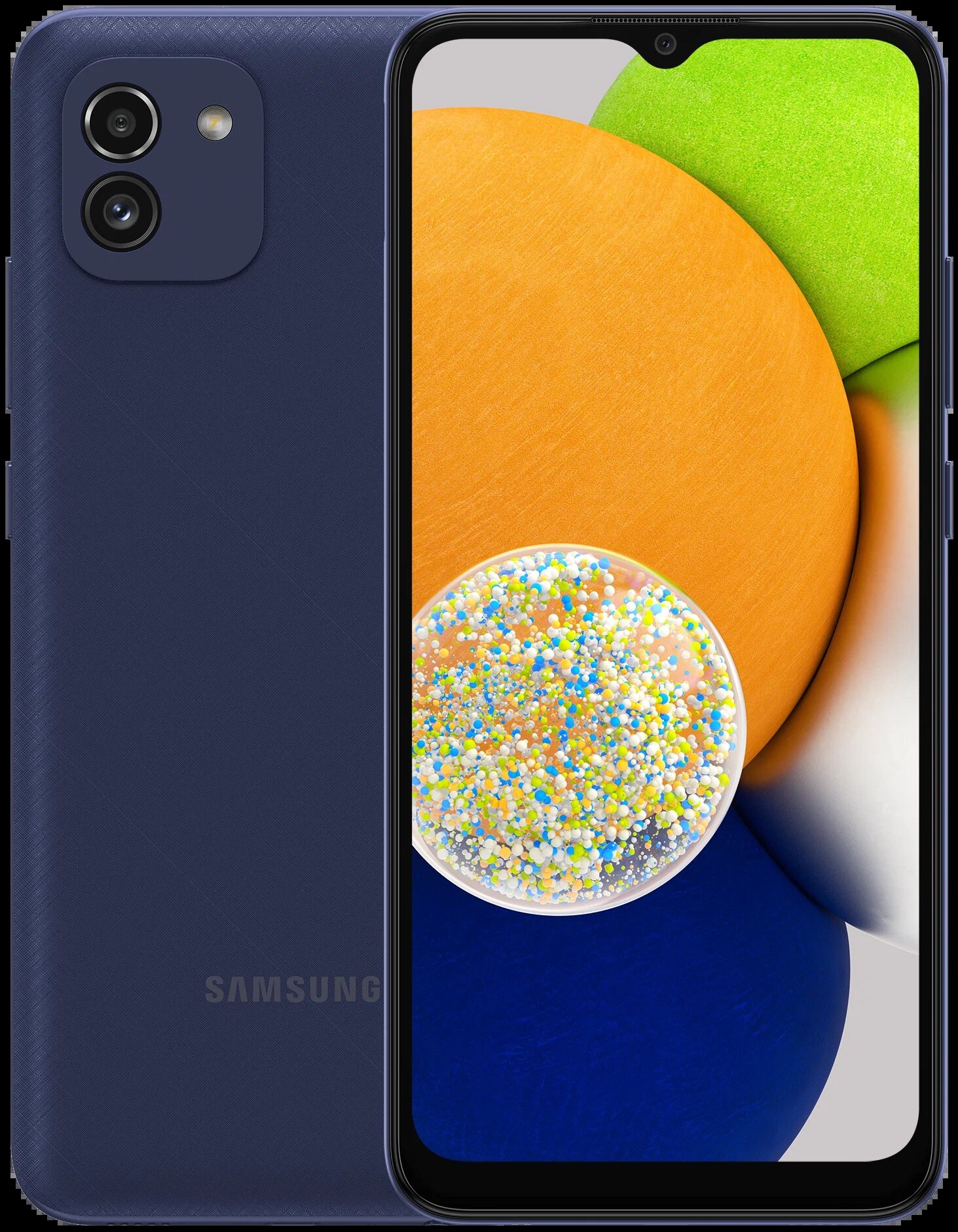 Смартфон Samsung Galaxy A03s SM-A037F 64/4Gb синий (SM-A035FZBGSKZ)