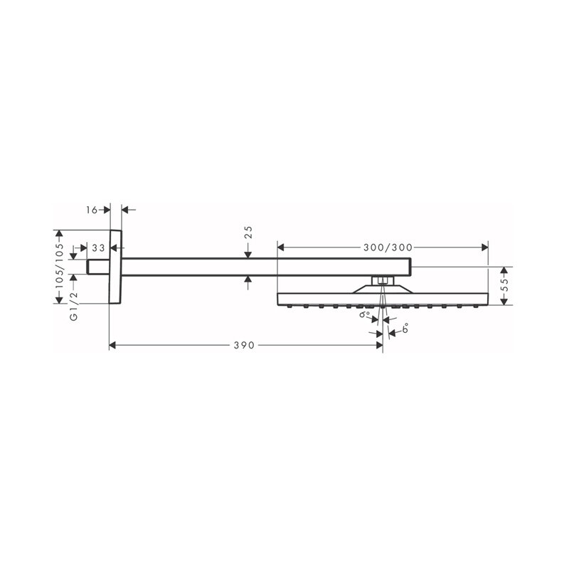    Hansgrohe Raindance E, . 26238670, 30 , square,  ,  , , 