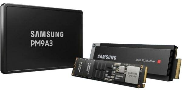 Твердотельный накопитель SSD 2.5 7.68 Tb Samsung PM9A3 Read 6700Mb/s Write 4000Mb/s 3D NAND TLC