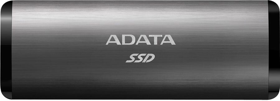 Твердотельный диск 512GB A-DATA SE760, External, USB 3.2 Type-C, [R/W -1000/- MB/s] 3D-NAND, титанов