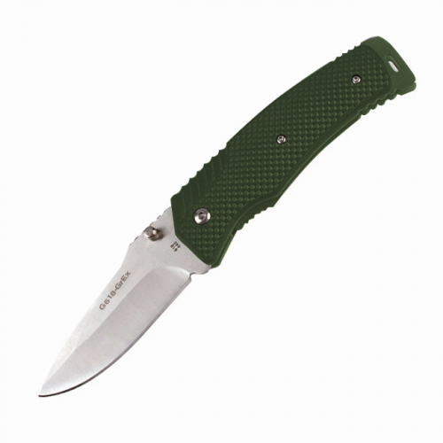 Нож складной Ganzo G618 440 Steel Exclusive Edition Green Handle