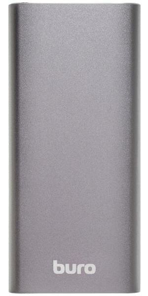 Портативное зарядное устройство Buro RB-10000-QC3.0-I&O 10000мАч серый