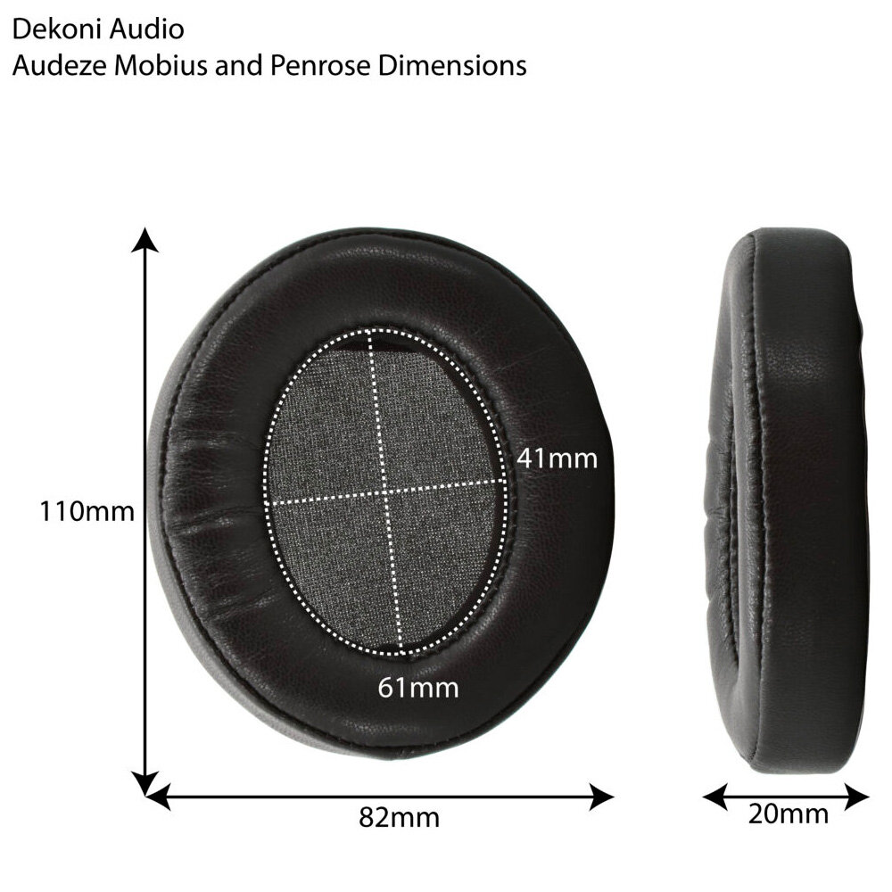 Dekoni Audio Choice Leather Audeze Mobius кожа амбушюры