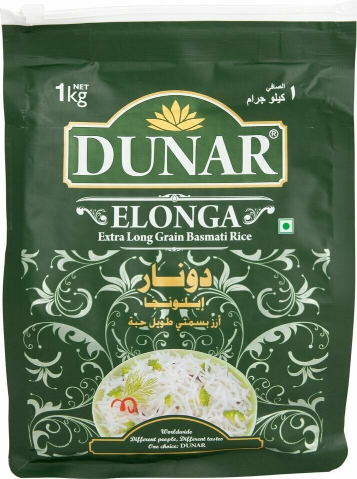 Рис Dunar Elonga Extra Long 1кг