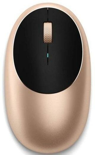 Беспроводная компьютерная мышь Satechi M1 Bluetooth Wireless Mouse. Цвет золотой.