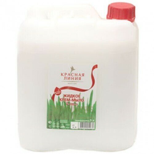 фото Красная Линия Мыло жидкое Нежное, 5 л, 3 упаковки