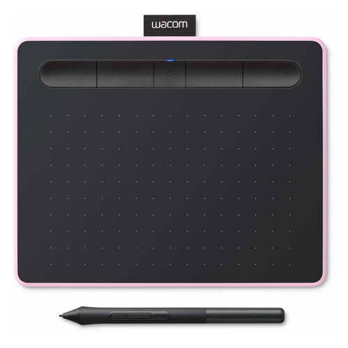 Графический планшет Wacom Intuos S Bluetooth CTL-4100WLP-N А6 фиолетовый