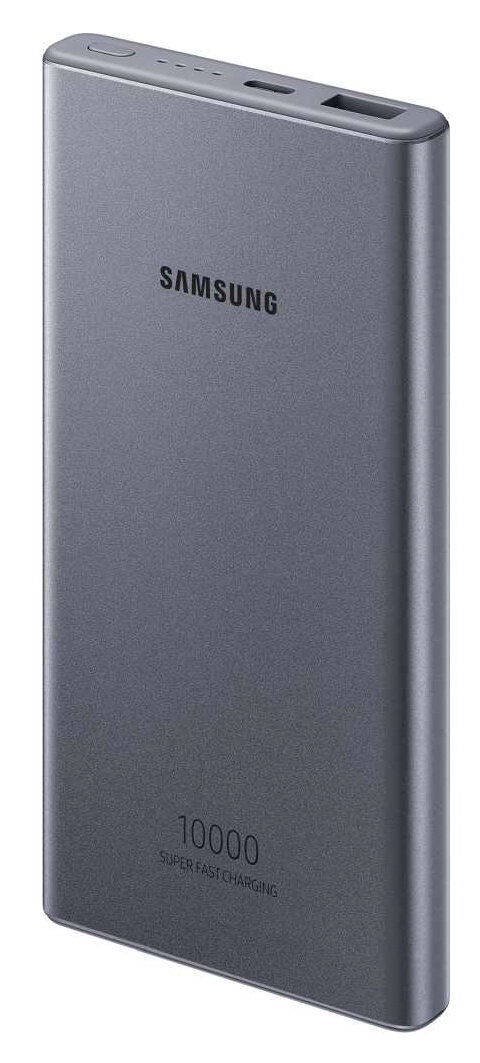 Мобильный аккумулятор Samsung EB-P3300 Li-Ion 10000mAh 3A+2A темно-серый 1xUSB