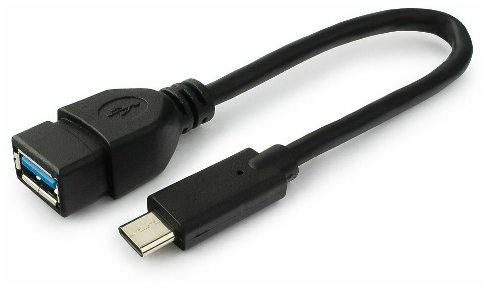 Переходник Type-Cm->USB 3.0 Af OTG 0,2m Cablexpert [a-otg-cmaf3-01]