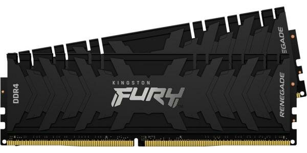 Оперативная память для компьютера 64Gb (2x32Gb) PC4-28800 3600MHz DDR4 DIMM CL18 Kingston FURY Renegade KF436C18RBK2/64