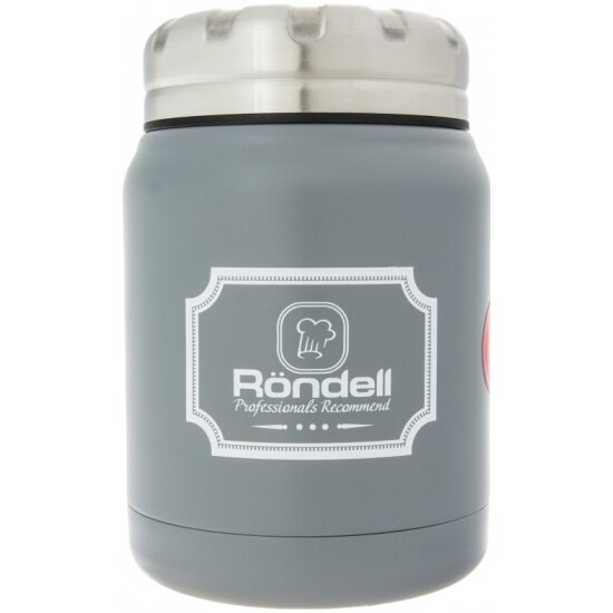 Термос для еды RONDELL Picnic Black RDS-942, 0,5 л