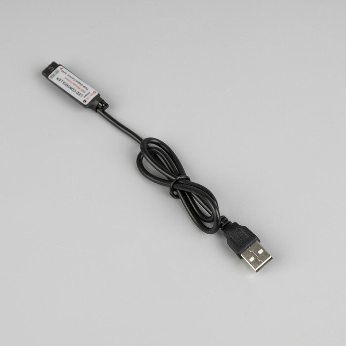 Комплект светодиодной ленты Luazon Lighting 3 м, IP65, SMD5050, 30 LED/м, USB, пульт ДУ, RGB - фотография № 12