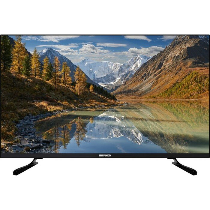 TELEFUNKEN Телевизор Telefunken TF-LED32S12T2S, 32", 1366x768, DVB-T2/C/S2,HDMI 3,USB 2,SmartTV, черный