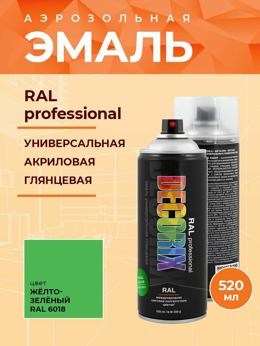 Эмаль Decorix RAL professional