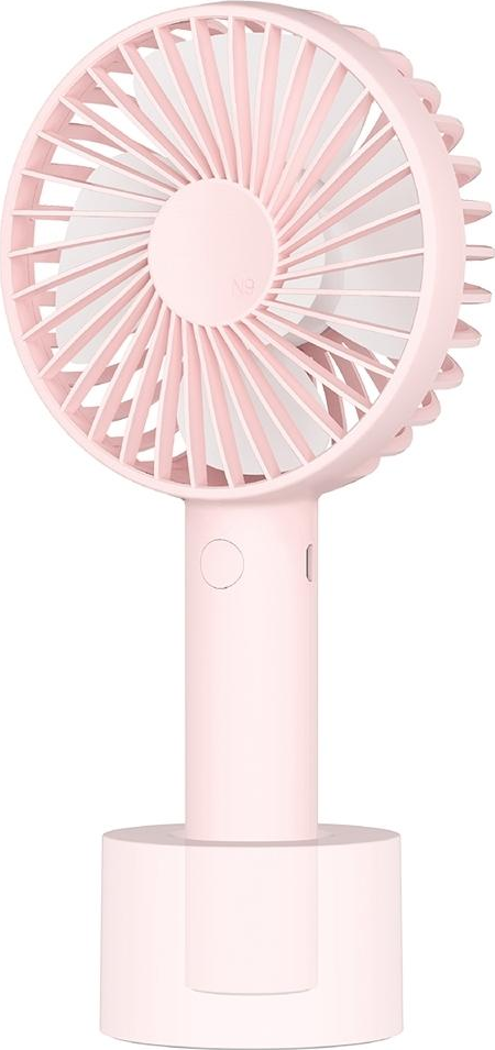 Вентилятор портативный SOLOVE manual fan Micro Usb, розовый