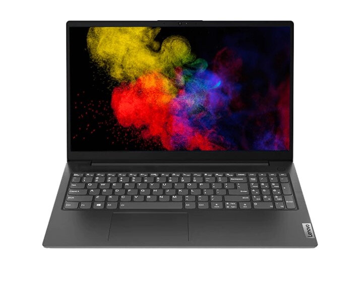 Ноутбук Lenovo V15 G2 ALC, 15.6" (1920x1080) TN/AMD Ryzen 5 5500U/8ГБ DDR4/256ГБ SSD/Radeon Graphics/Windows 11 Home, черный [82KD008NUK]