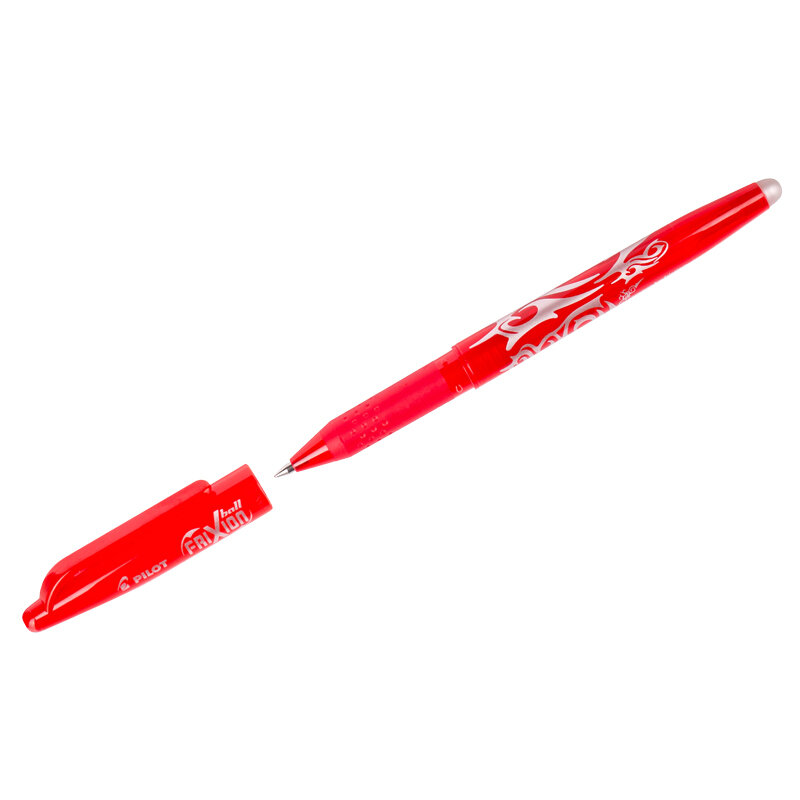 Ручка гелевая стираемая Pilot "Frixion" красная, 0,7мм - 12шт.