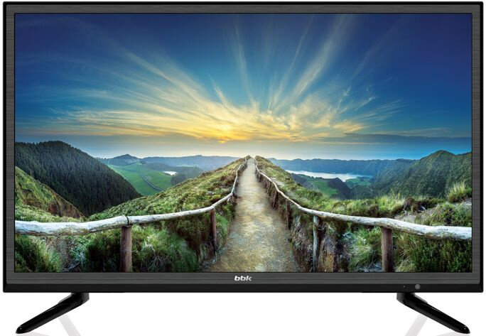 Телевизор BBK 24LEM-1089/T2C, 24", HD READY, черный