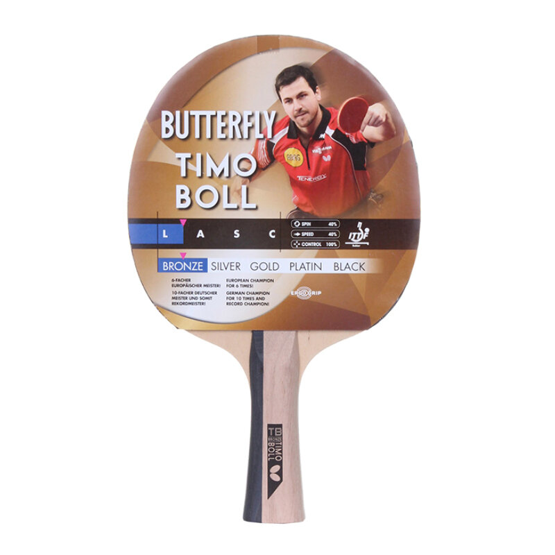 Ракетка для настольного тенниса Butterfly Timo Boll Bronze 85011, CV