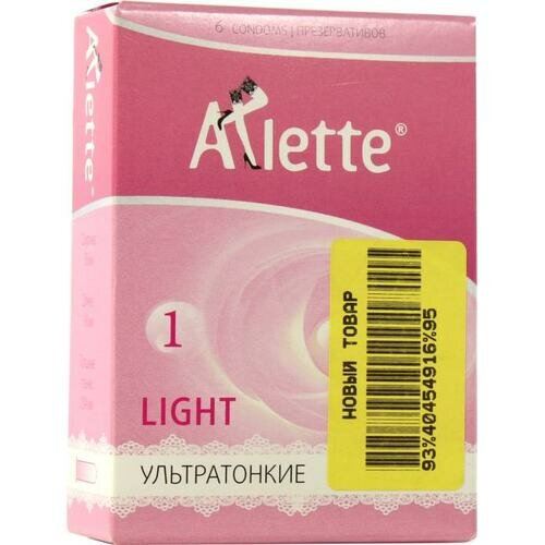 Презервативы Arlette Light 1 6 шт.