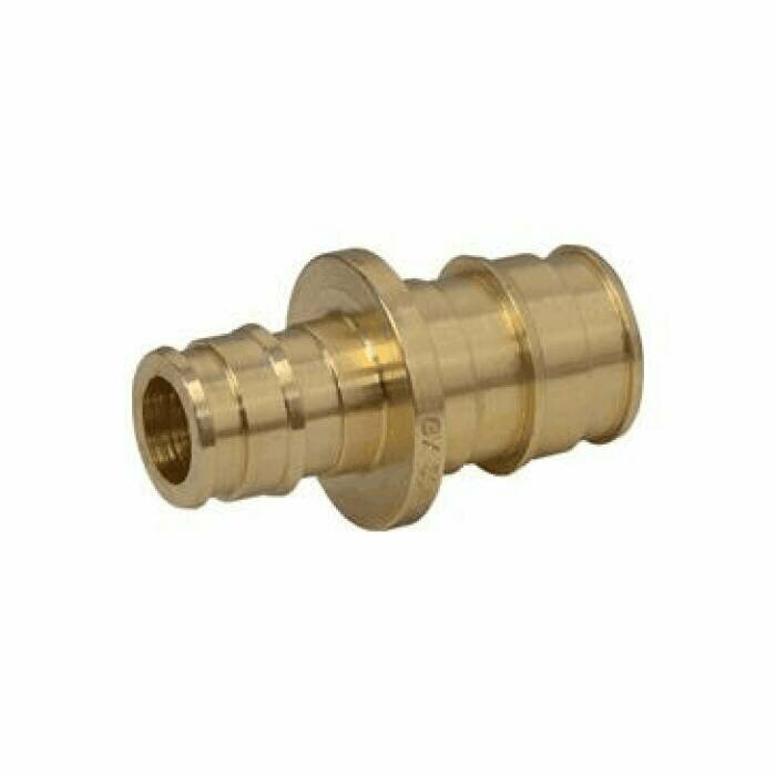 фото Муфта для PE-X труб радиальная латунь Дн 32х25 переходная GX103 Giacomini GX103Y009