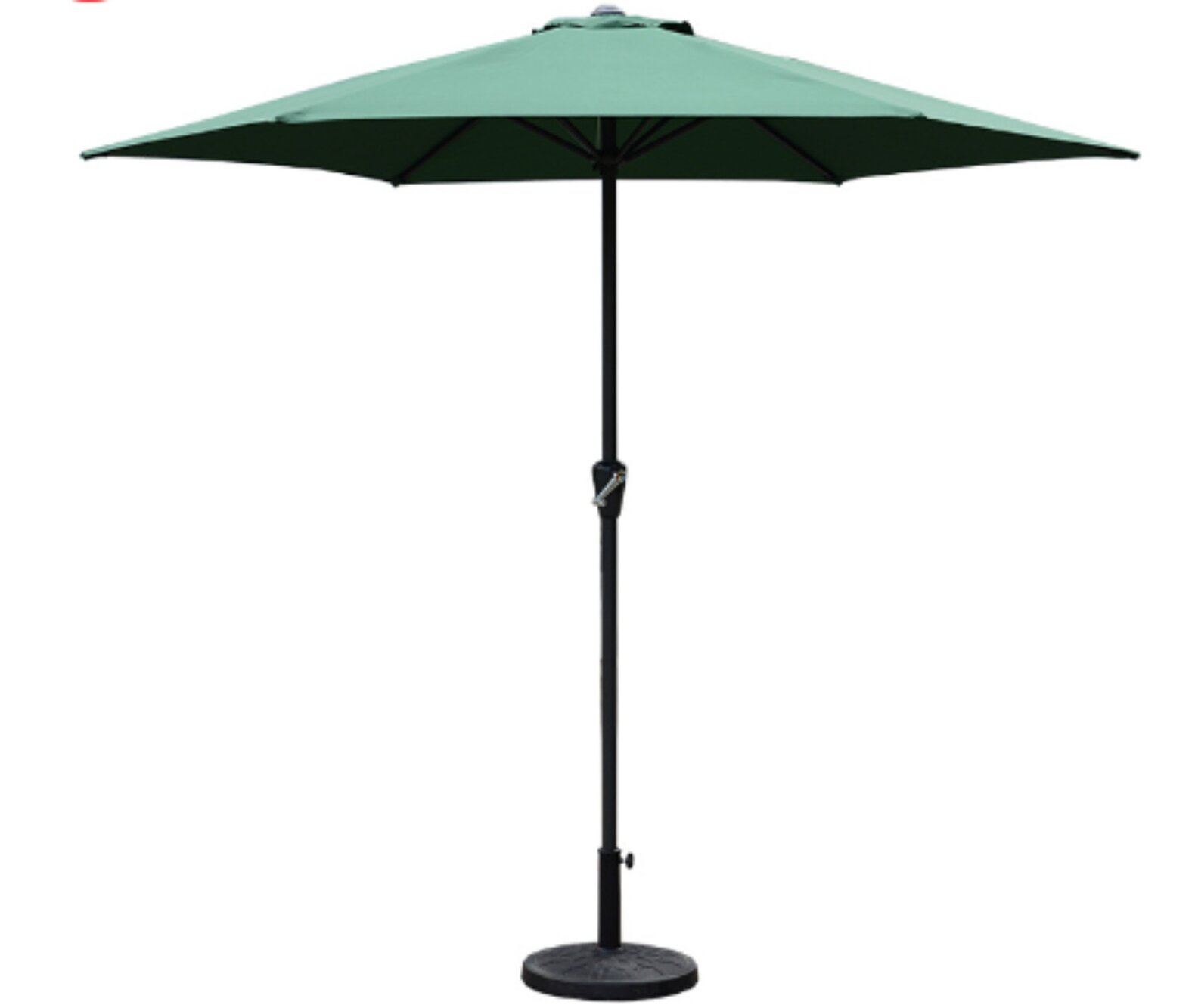 Садовый зонт темно-зеленый высота 3 метра
