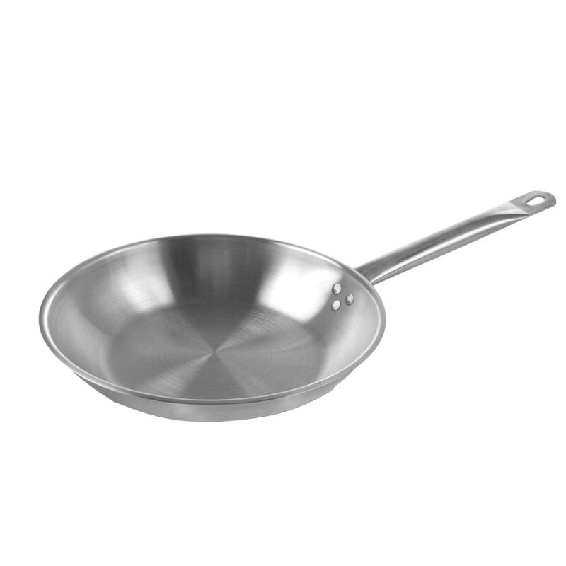 фото Сковорода LUXSTAHL нерж.сталь, тройное дно, d=28см, (кт025)