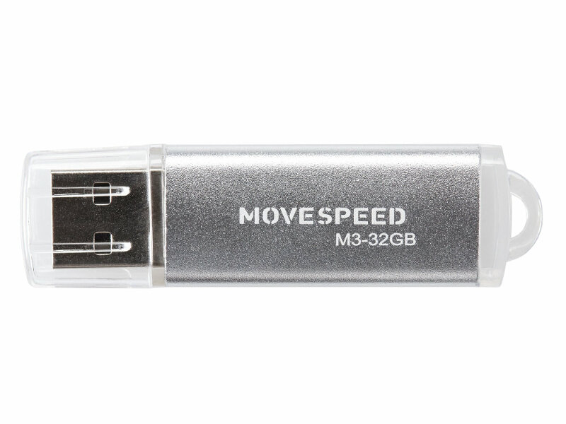 USB Flash Drive 32Gb - Move Speed M3 Silver M3-32G