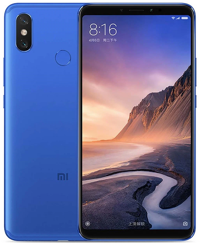 Xiaomi Mi Max 3 4/64GB Blue (Синий) Global Rom