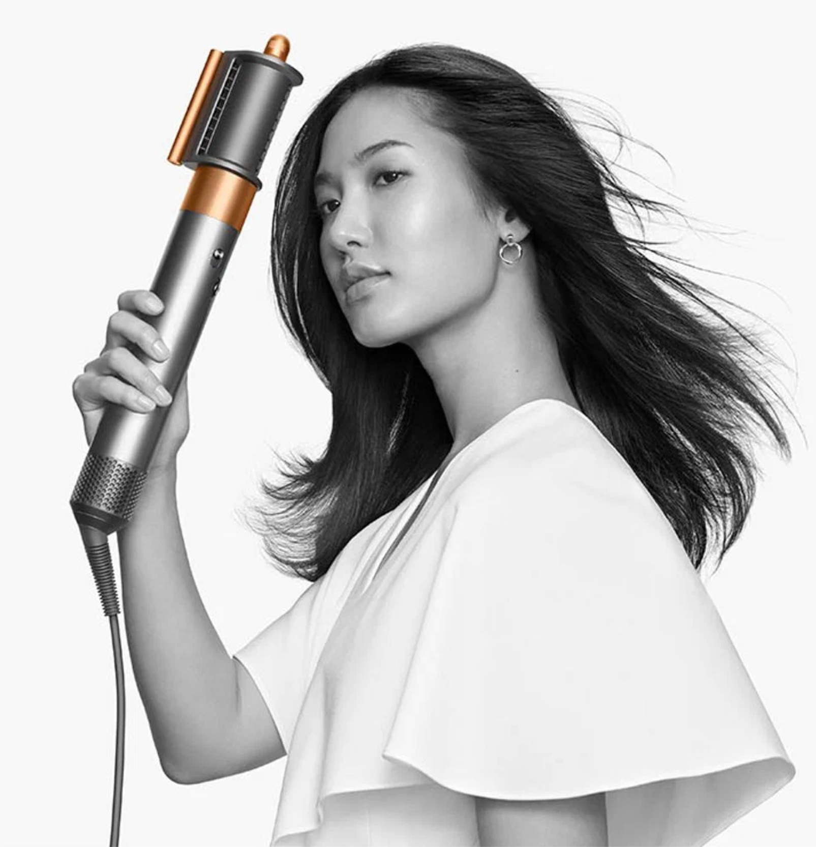 Стайлер Dyson Airwrap Complete Long HS05 , nicel/copper - фотография № 7