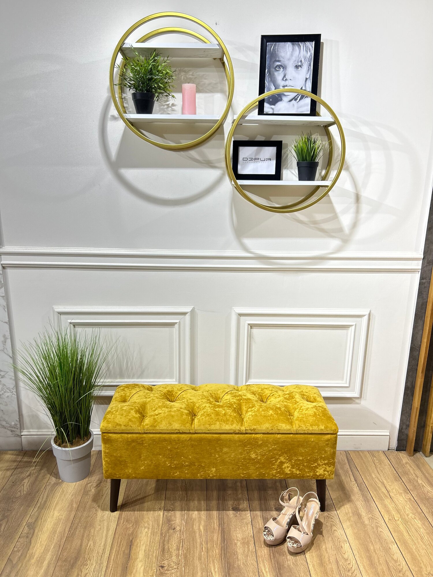 фото Банкетка Каретка большая с ящиком для хранения