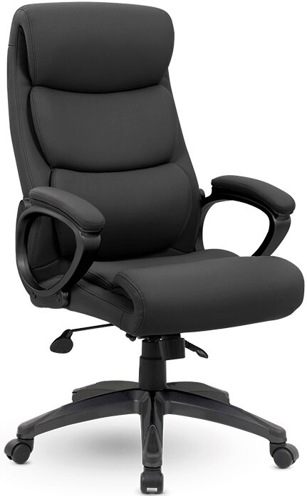 Компьютерное кресло UTFC Палермо офисное, обивка: экокожа, цвет: черный