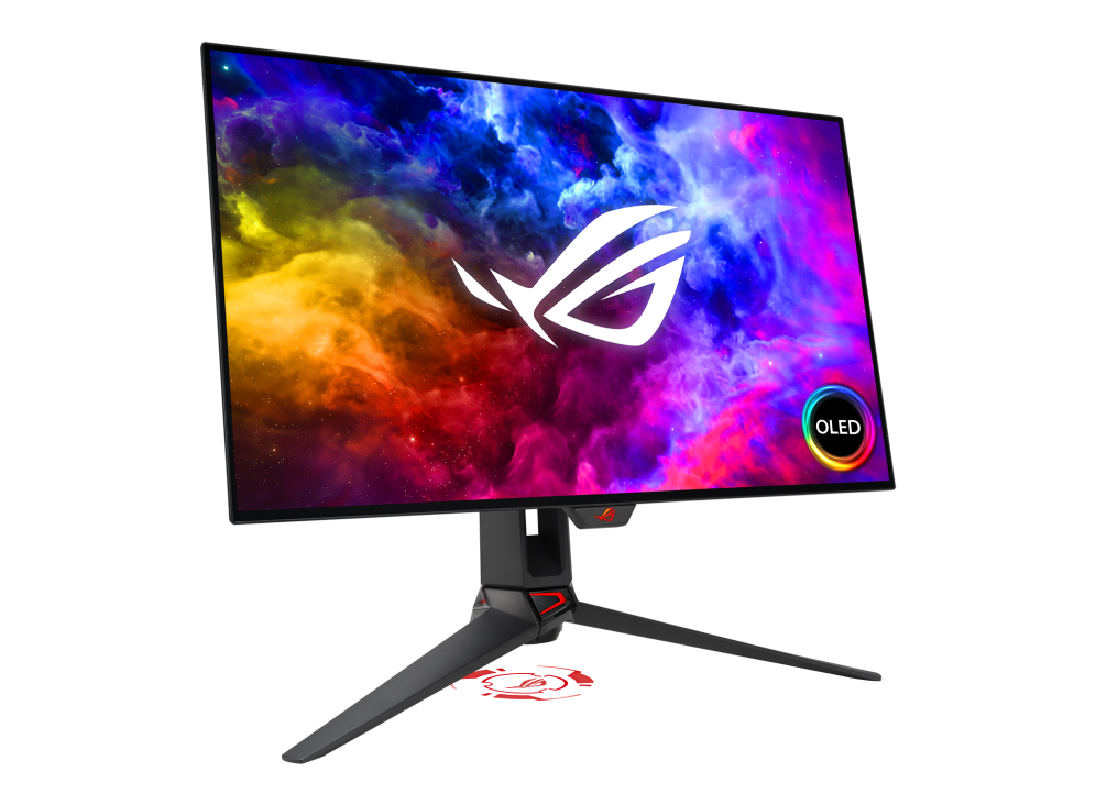 27" OLED Монитор ASUS ROG PG27AQDM (2023), 2560×1440, 109 PPI , 16:9 , 240 Гц , 10 Bit , 0,03 мс , OLED